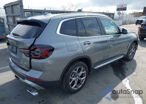 2024 BMW X3 Sdrive30I z USA, uszkodzony, nr VIN 5UX43DP02R9U43683